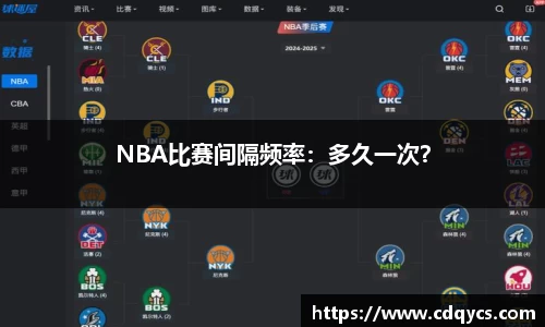 NBA比赛间隔频率：多久一次？